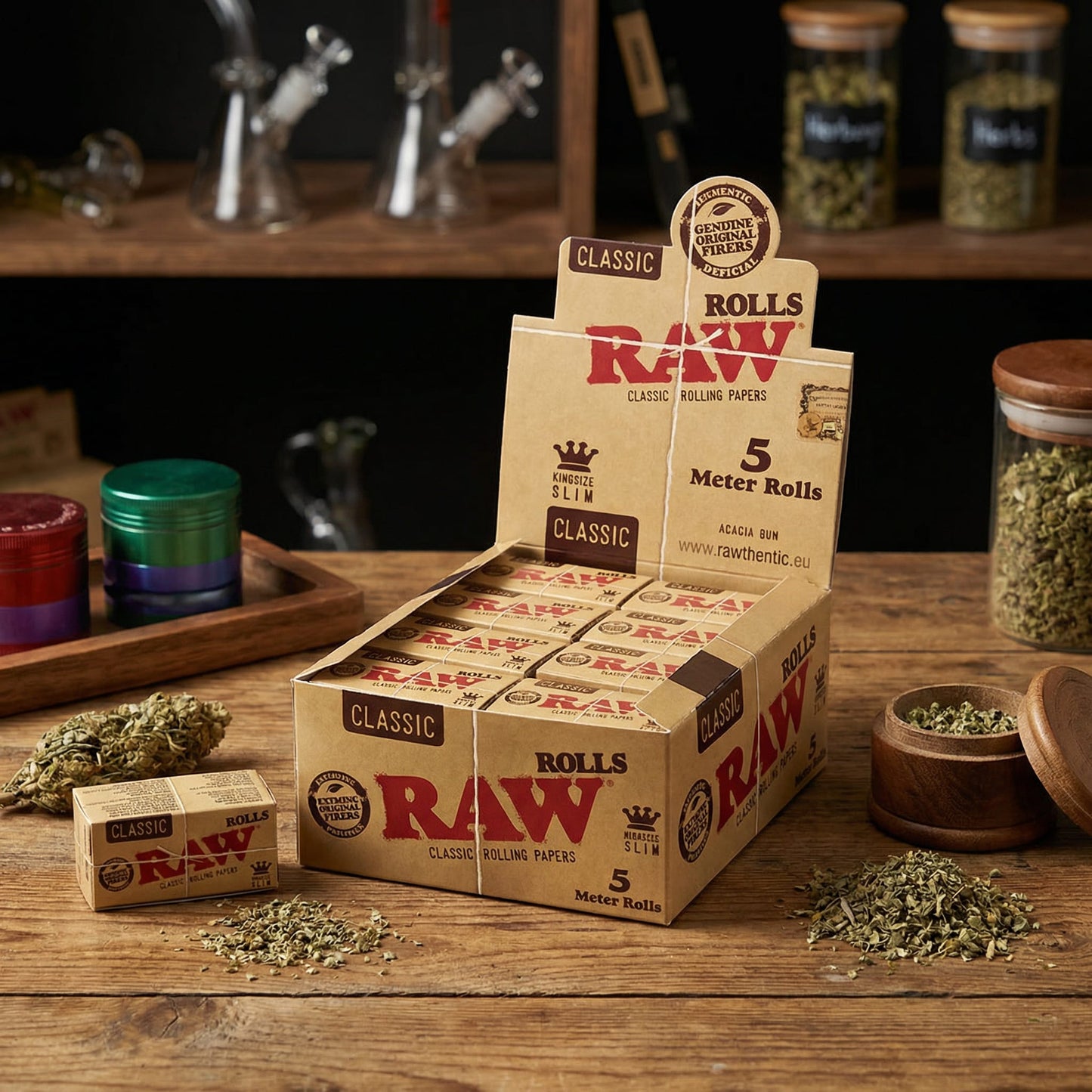 RAW Classic Rolls Slim – 5 m